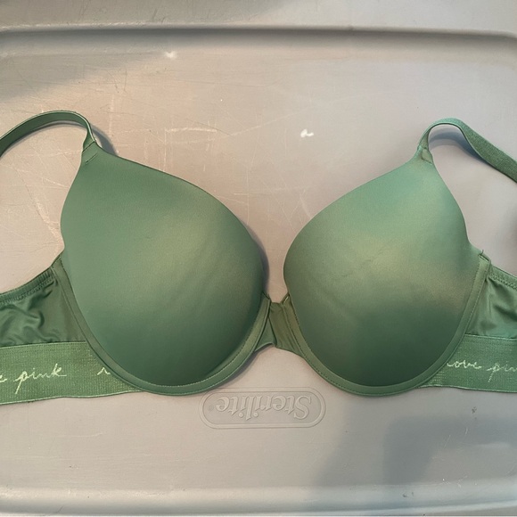 Victoria's Secret Green and Lilac Everyday Wear Push-Up Bra - Picture 3 of 10